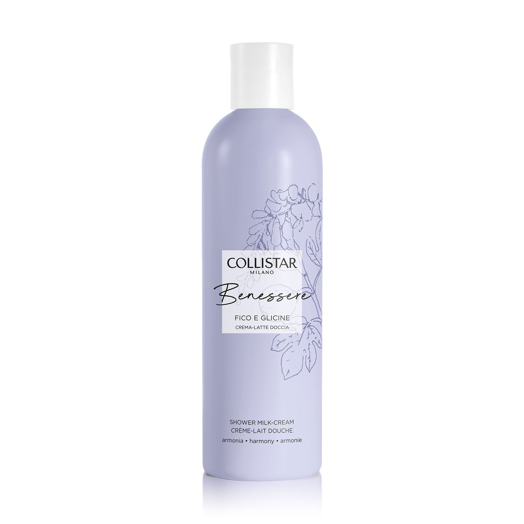 Крем-молочко для душу Collistar Benessere Fico E Glicine Shower Milk-Cream, 250 мл